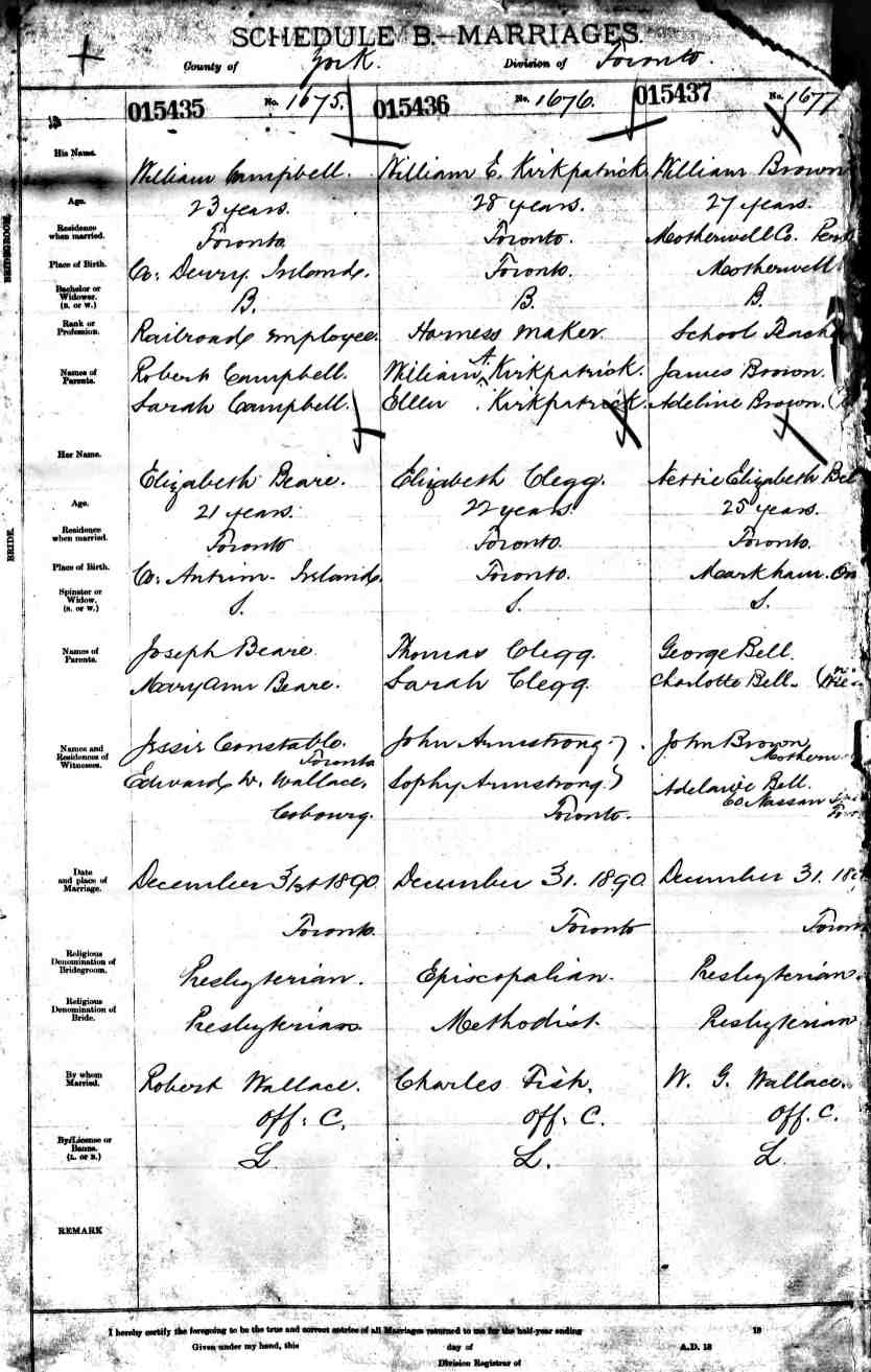 marriage record - william campbell + elizabeth beare 1890.jpg