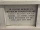 Memorial - Bateson Francis Beare 1913-1996