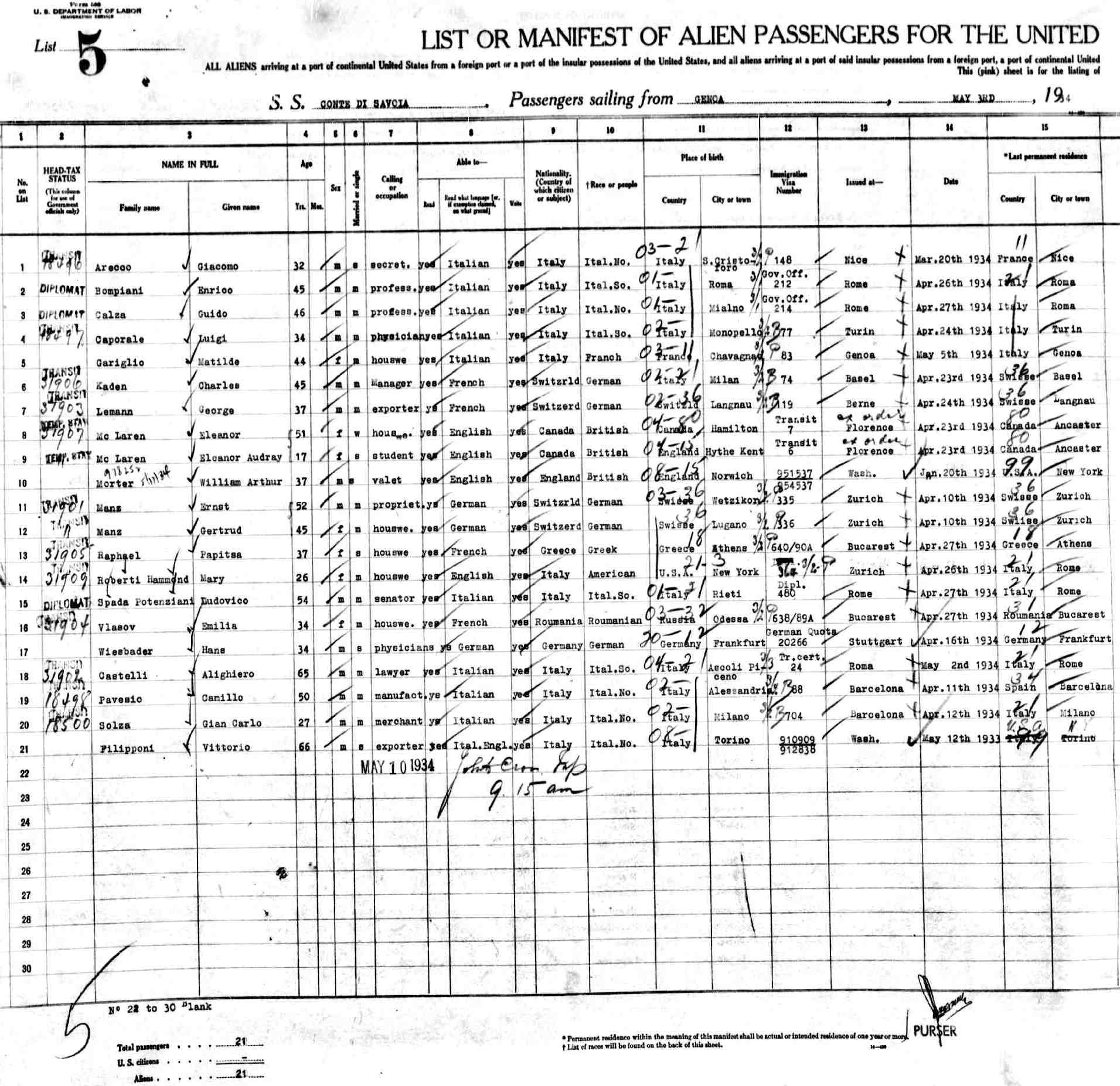 travel record - audrey babs mclaren - italy to us - may1934.jpg