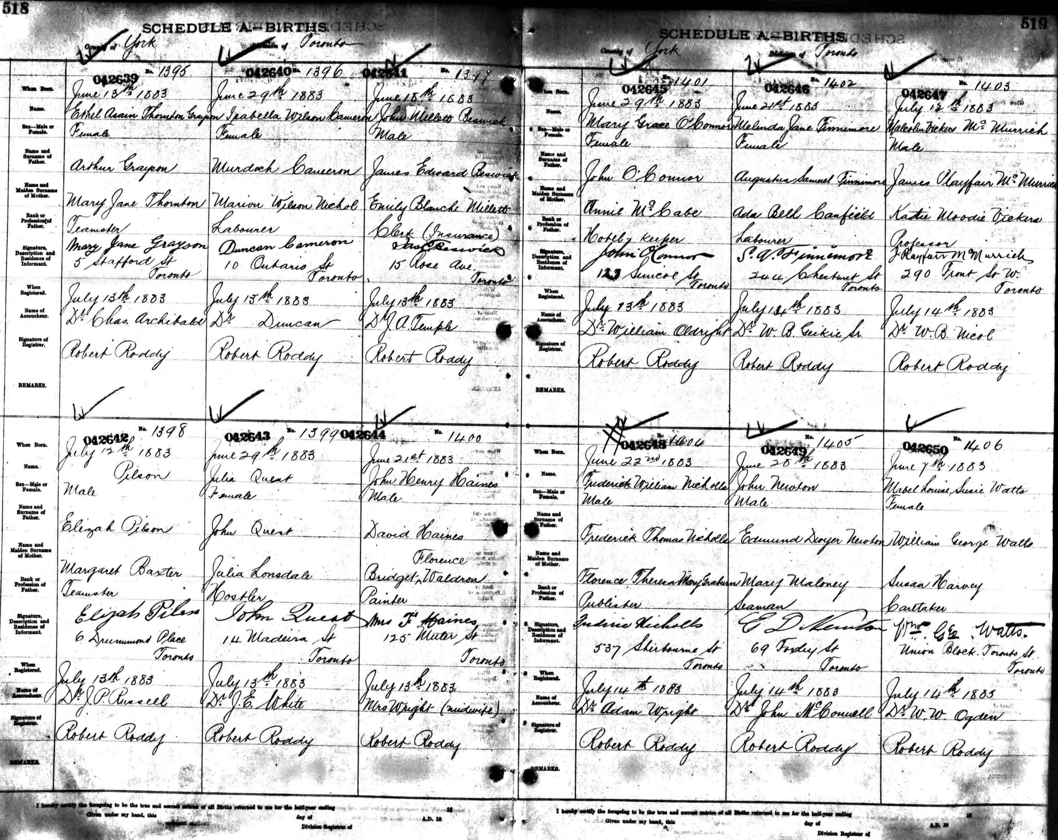 birth record - malcolm vickers mcmurrich 1883.jpg