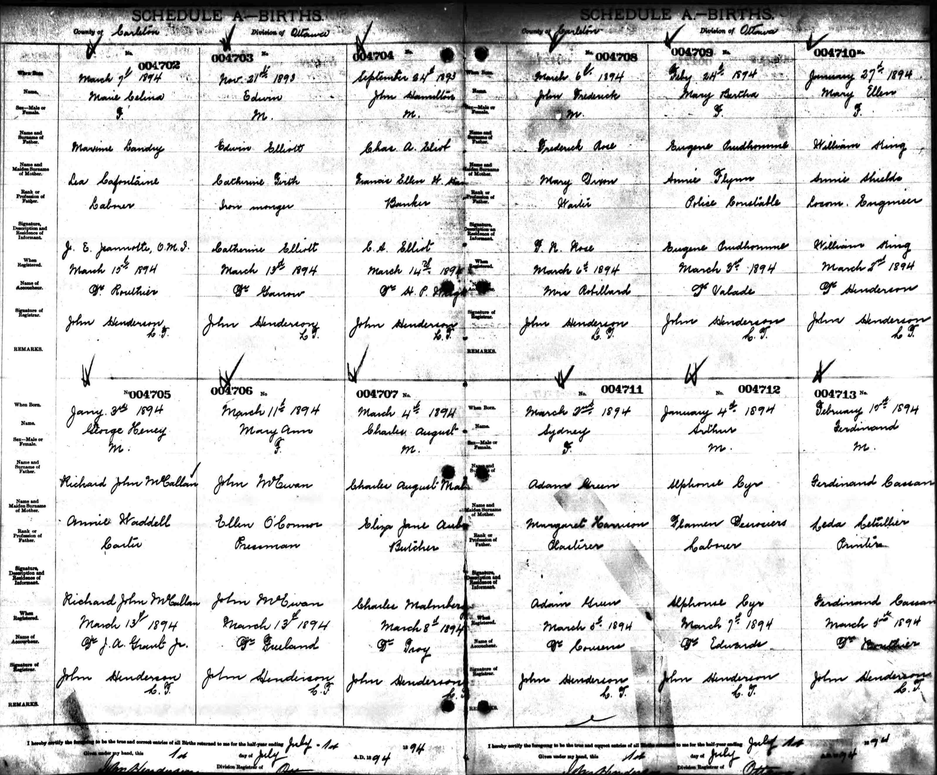 birth record - sydney green 1894.jpg