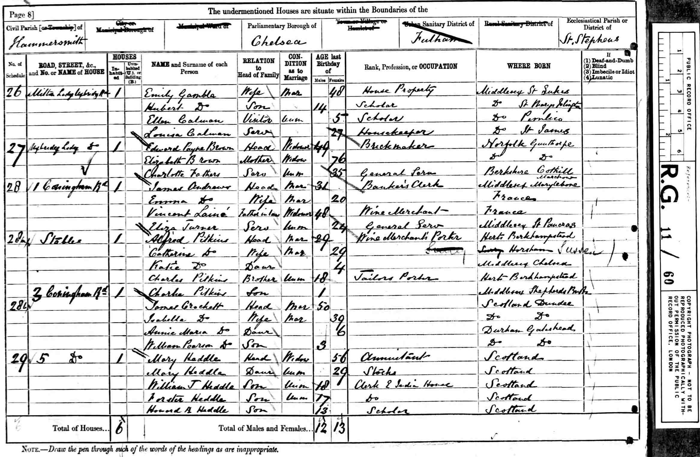census - england1881 - mary heddle family in london 1.jpg