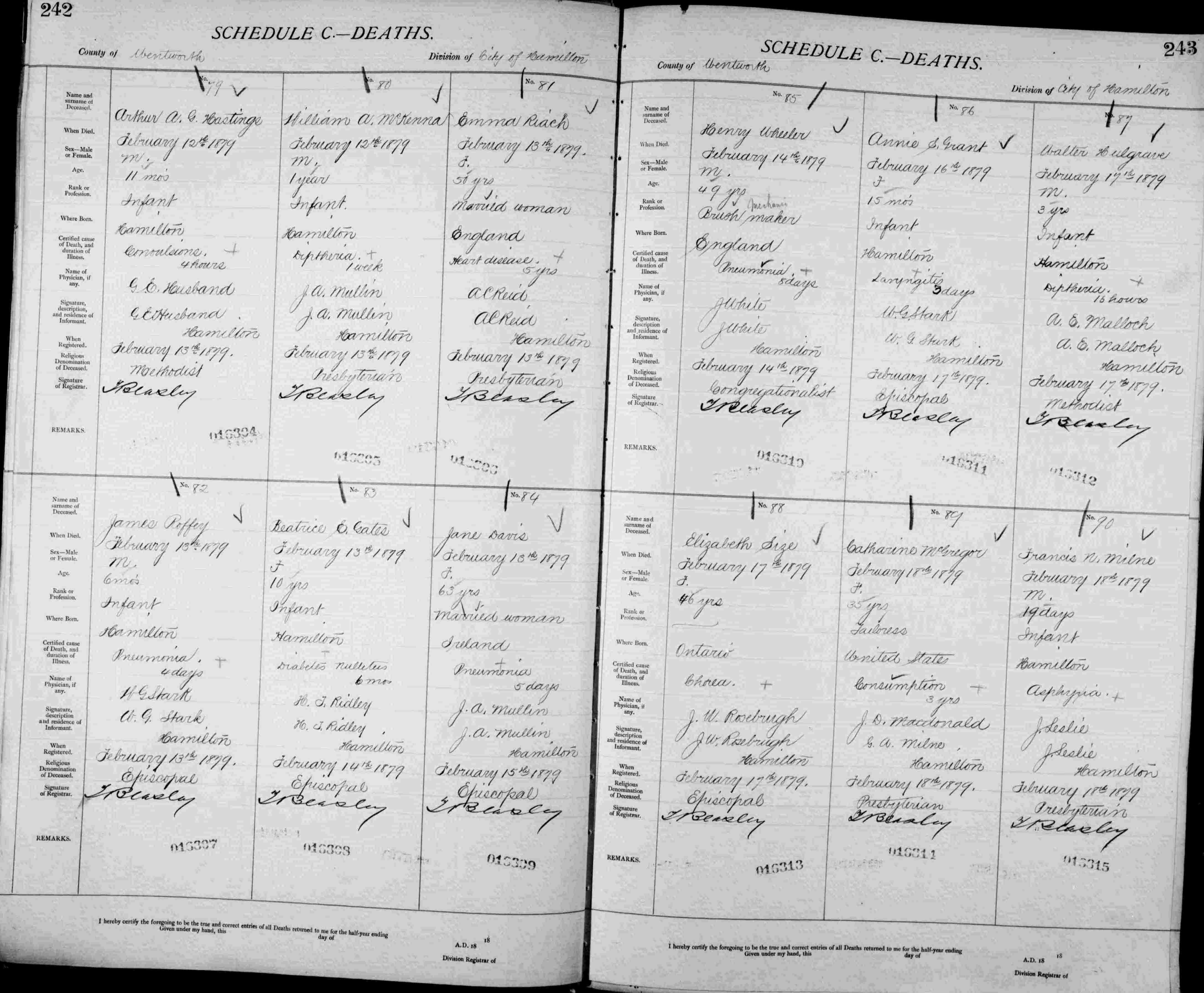 death record - beatrice e gates 1879 in hamilton ontario.jpg