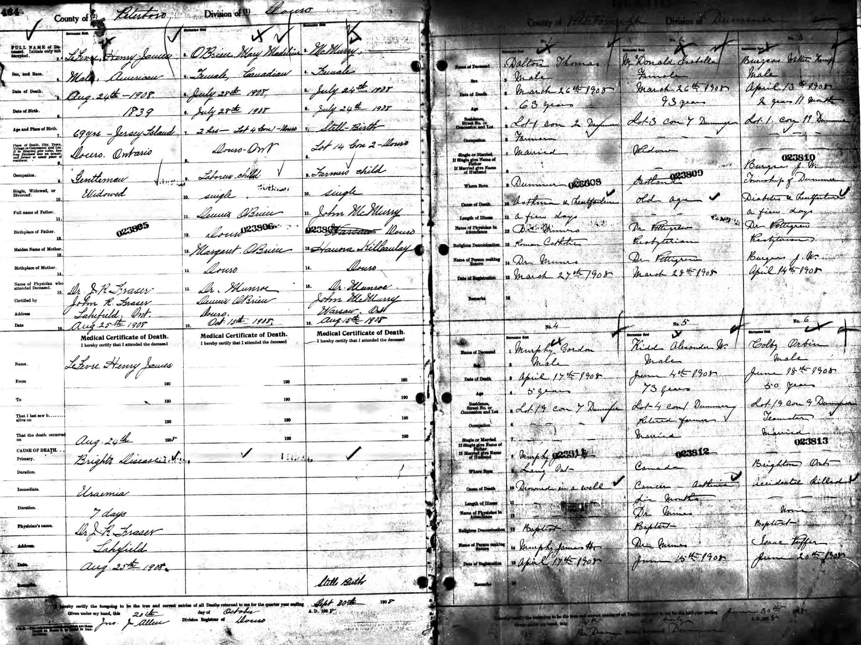 death record - henry john lefevre 1908.jpg