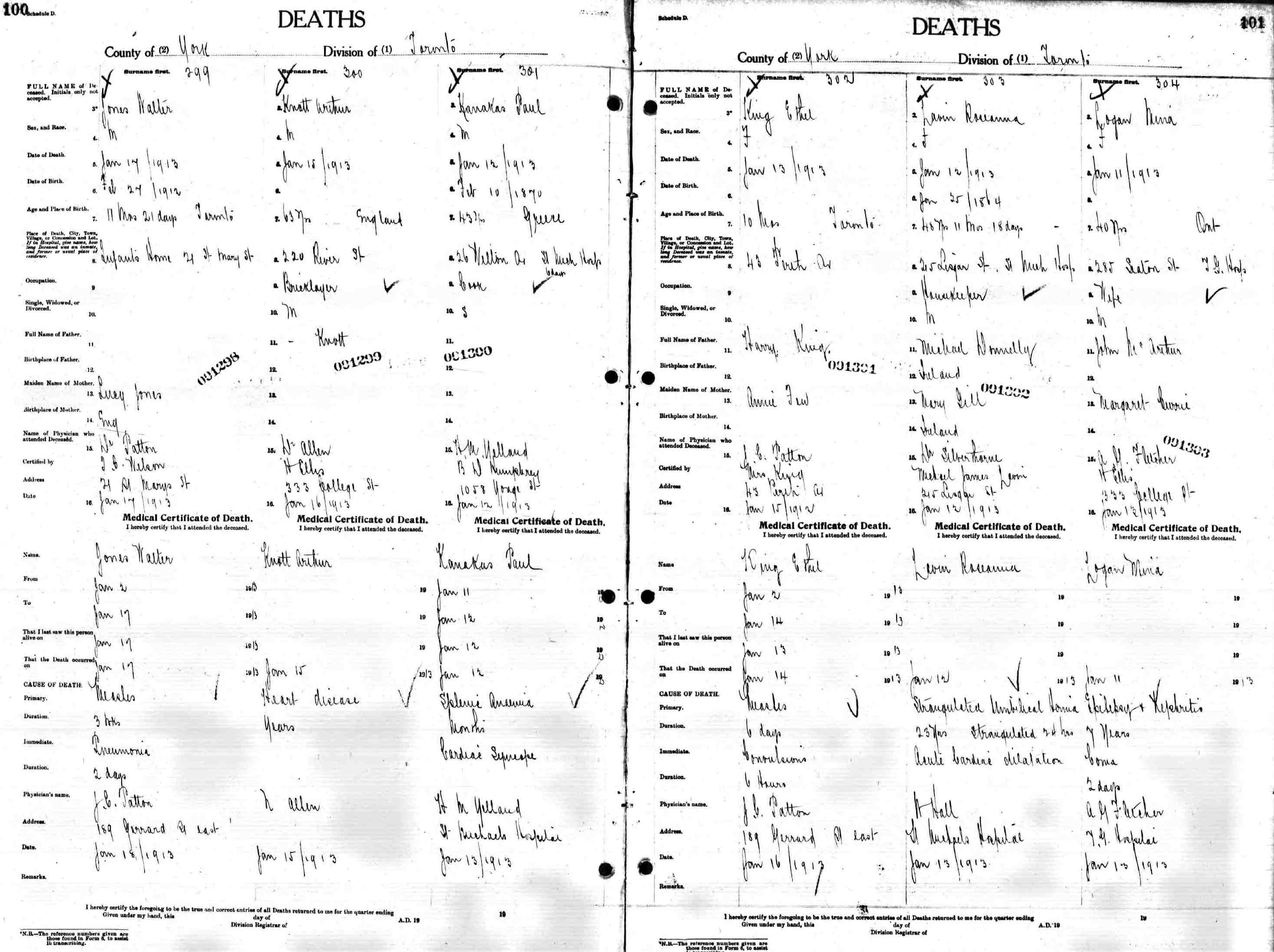 death record - mina logan nee mcarthur 1913.jpg