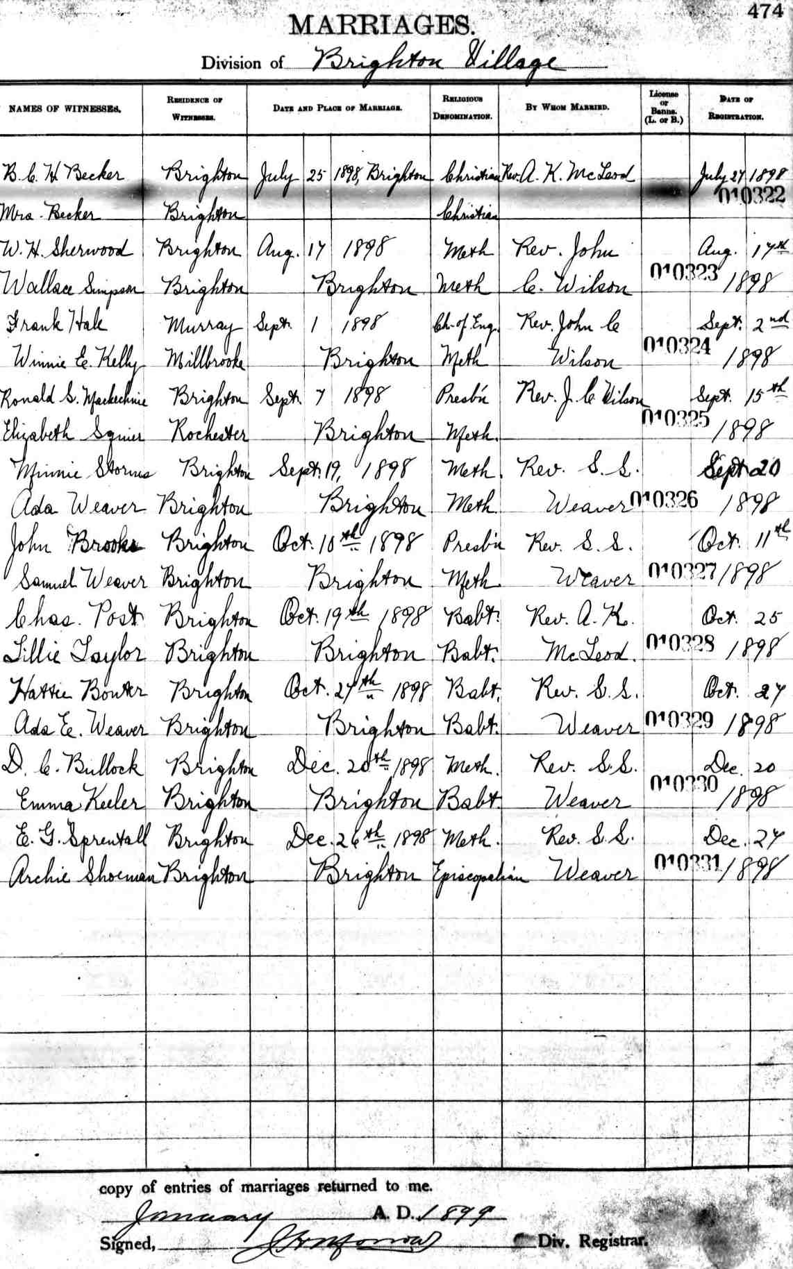 marriage record - william graeme mckechnie + ada maitland squier 1898 - 2.jpg