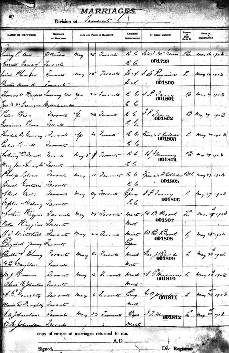 marriage record - william pierce strickland + florence thwaite 1903 - 2.jpg