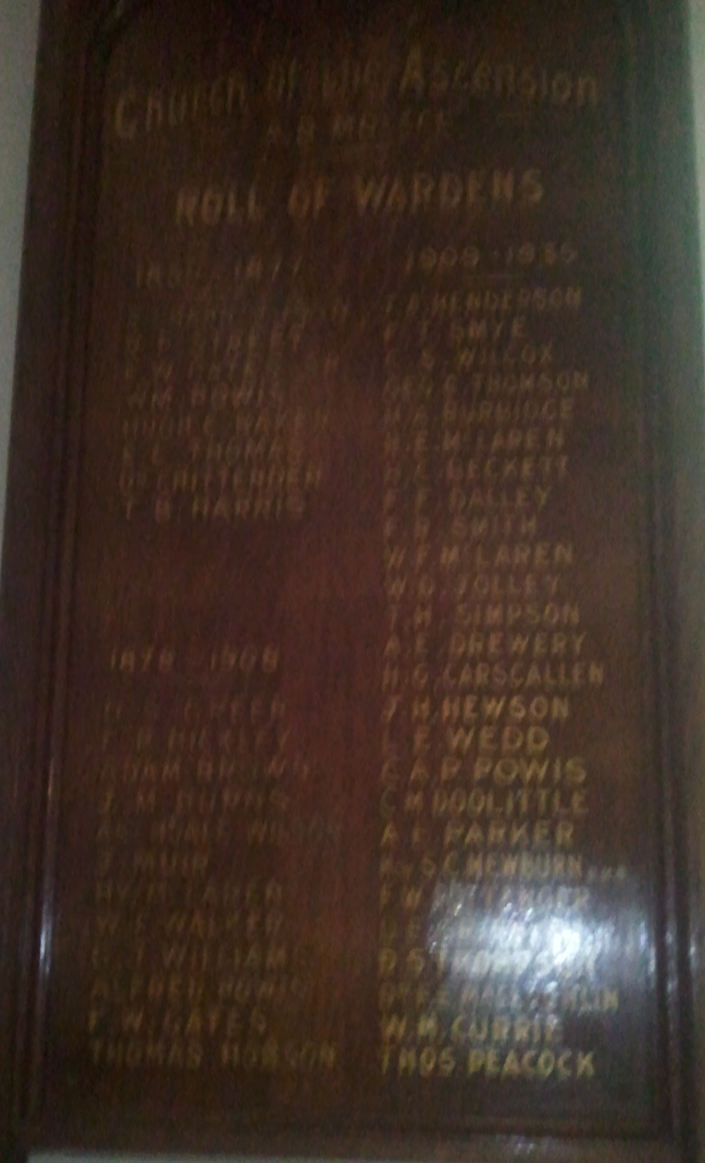 memorial - Church of the Ascension - Roll of Wardens 1.jpg