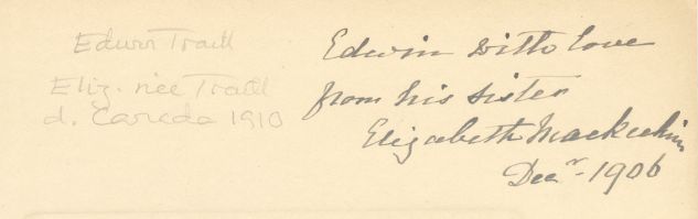 photo indiv - Elizabeth Mackechnie nee Traill 1830-1910 - taken dec 1906 - back.jpg
